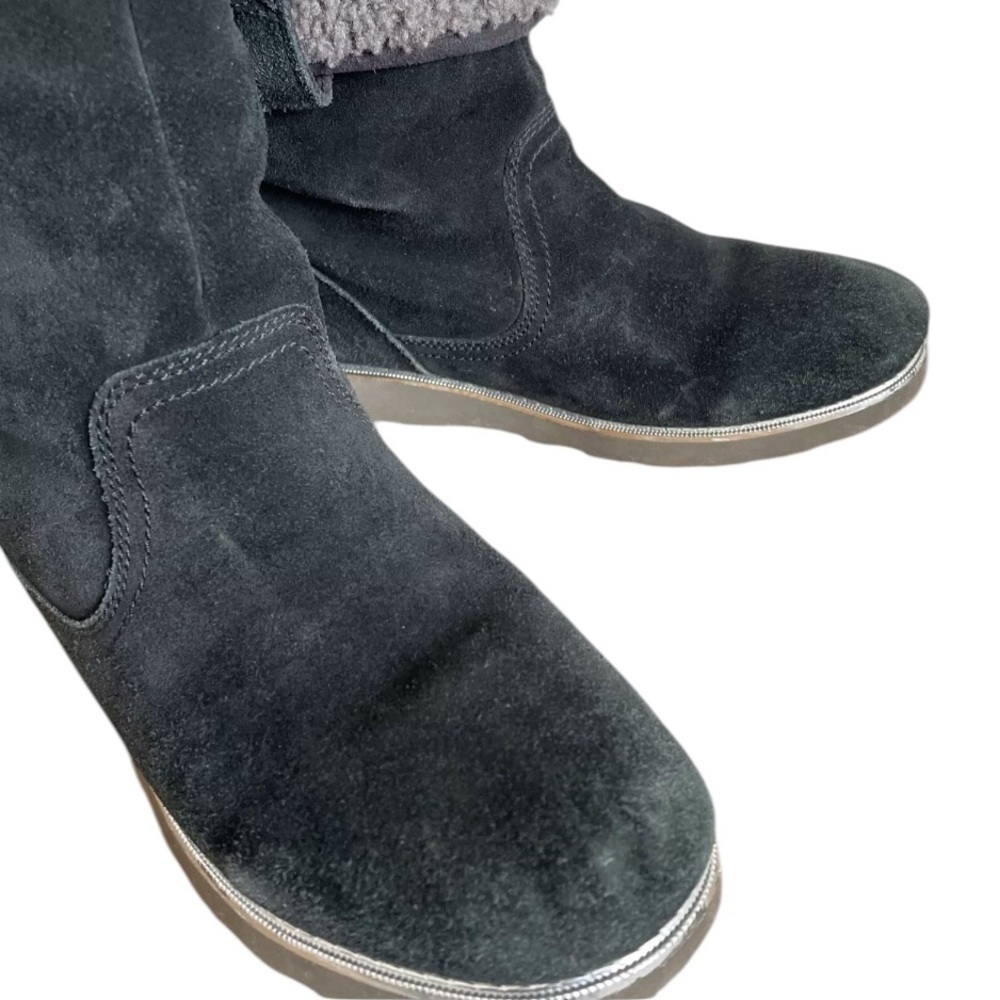 UGG Women’s Boots K Callie Girls Black Boots Size 6 - Picture 5 of 10